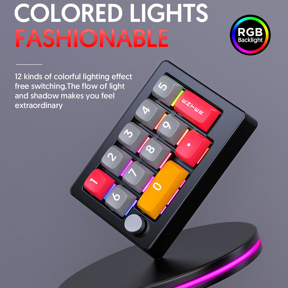 13 Key Wired Macro Programmable Mechanical Gaming Keyboard Fully Hot ...