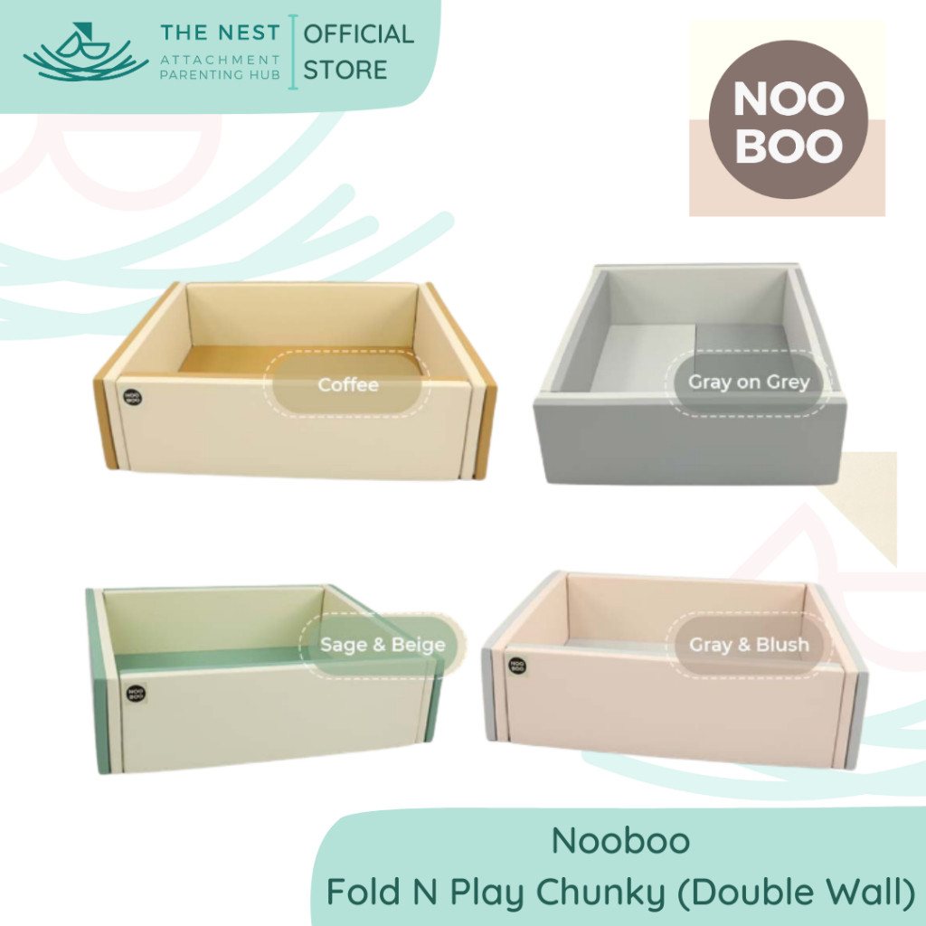 Nooboo Fold N Play Chunky (Double Wall) | Shopee Philippines