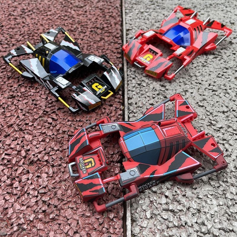 Jie Pin Let's & Go FourWheel Drive Spray Paint Car Shell New Triangle