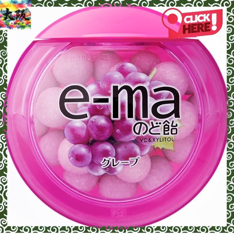 E-ma throat lozenge container grape flavor 33g x 6 pieces | Shopee ...