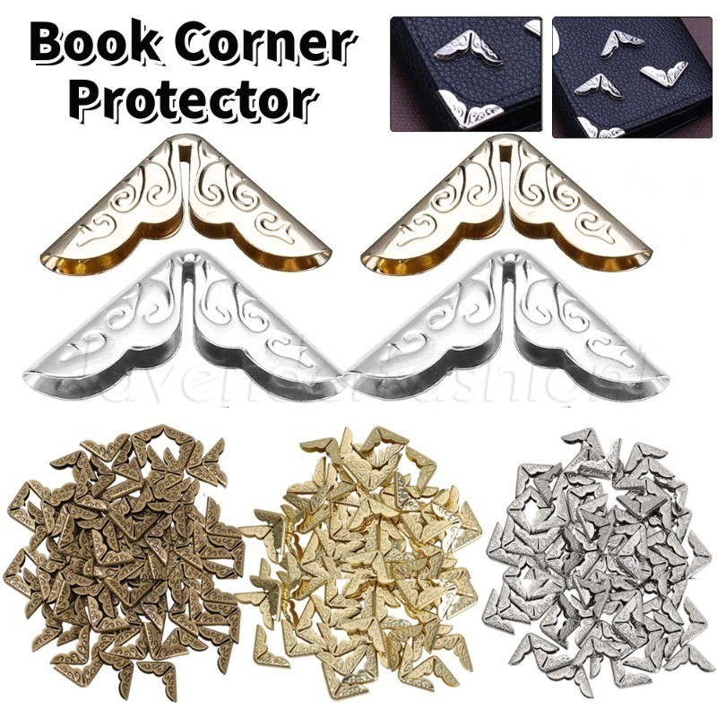 Metal Book Corner Protector - DIY Albums Notebook Posting Corner - for ...