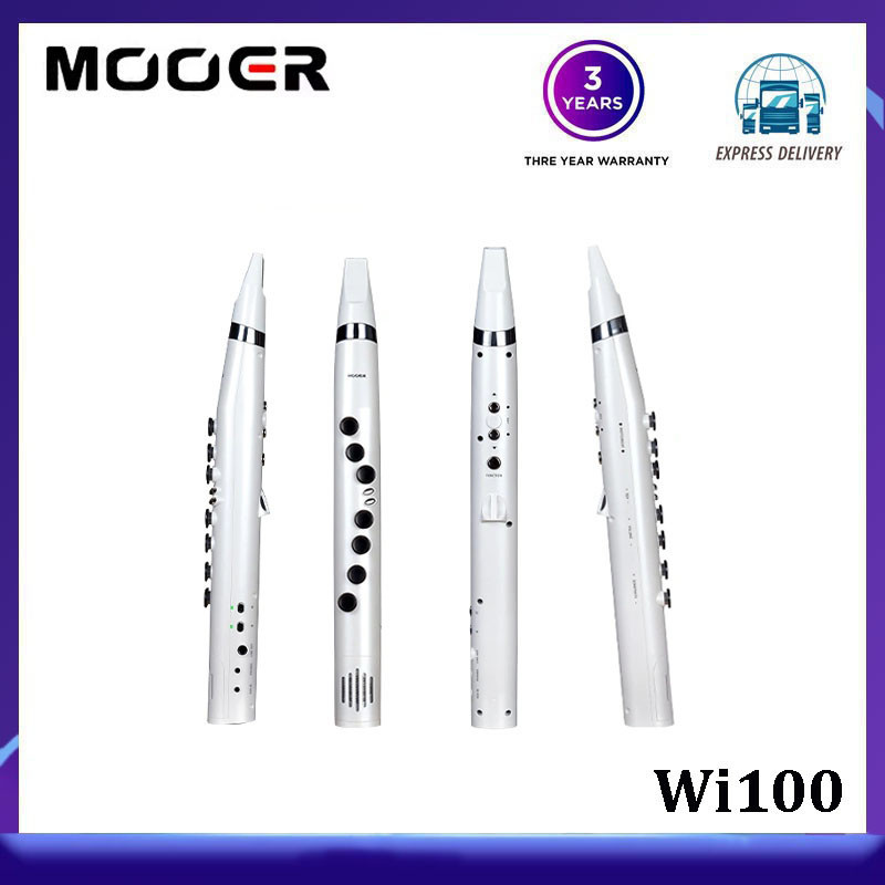 MOOER Wi100 smart electric blow pipe electric saxophone flute electric ...