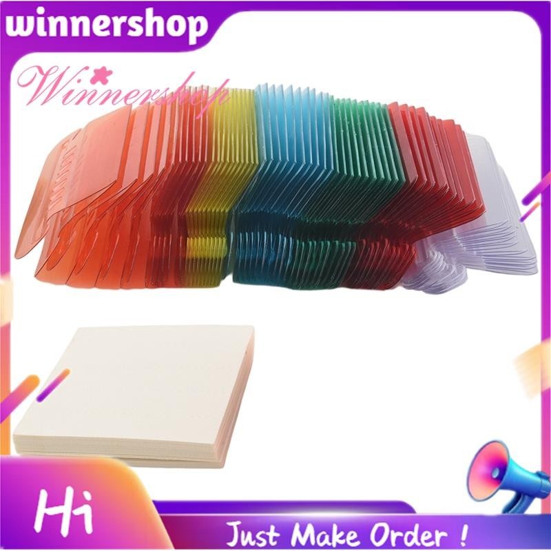 60 Pcs 2 Inch Hanging Folder Tabs and 120 Grids Inserts for Quick ...