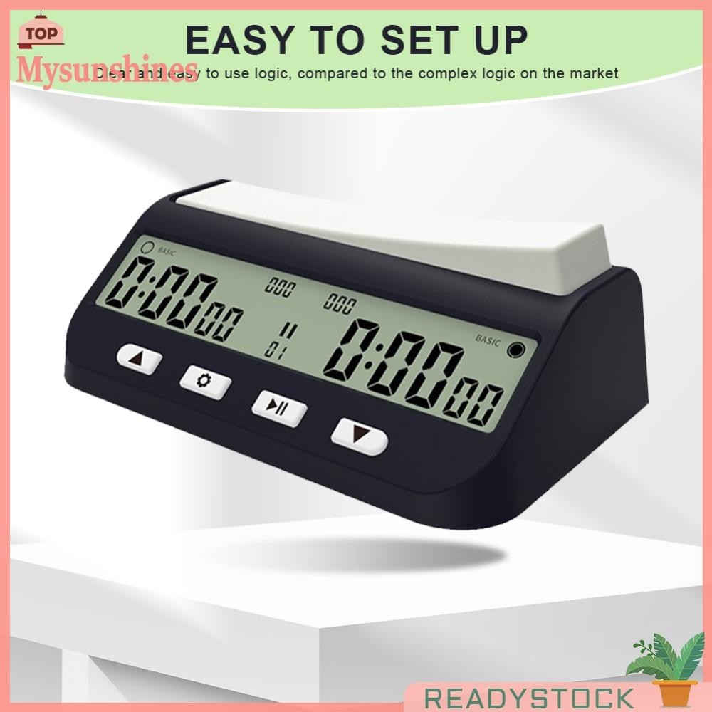 MS♣ Chess Clock Digital Chess Timer for Chess Game IGO and Chinese