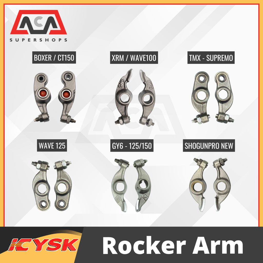 YSK Rocker Arm for XRM-C100 / BOXER-CT150 /WAVE125 / SUPREMO / GY6125 ...