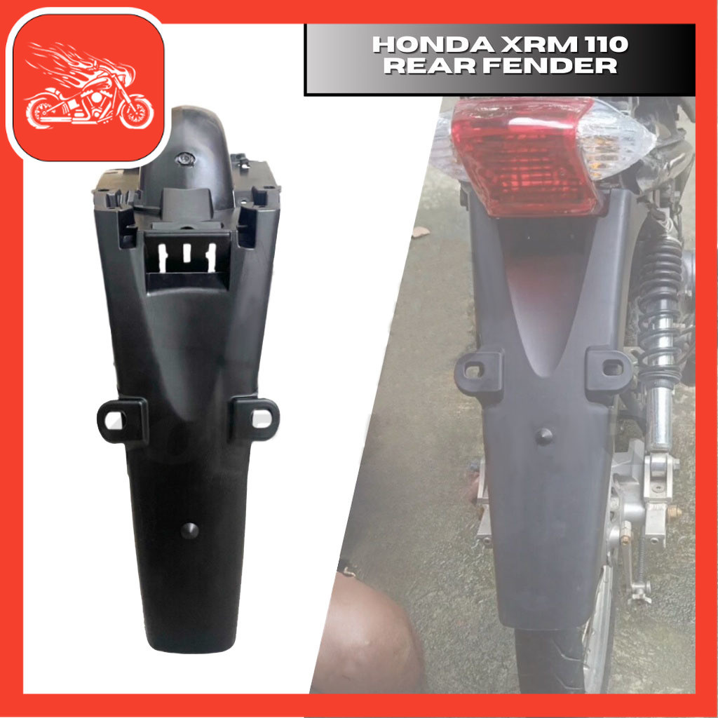 Original Honda XRM 110 Rear Fender / Mudguard | Motorcycle Body Parts ...