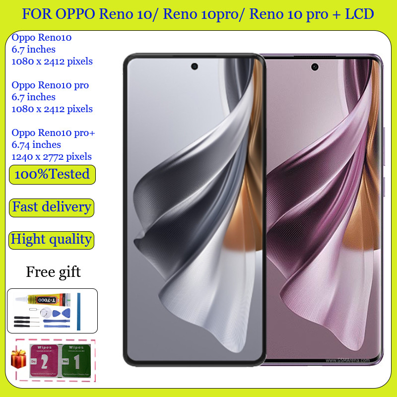 Original For OPPO Reno10 5G/Reno10 Pro 5G/Reno10 Pro+ Plus 5G LCD ...