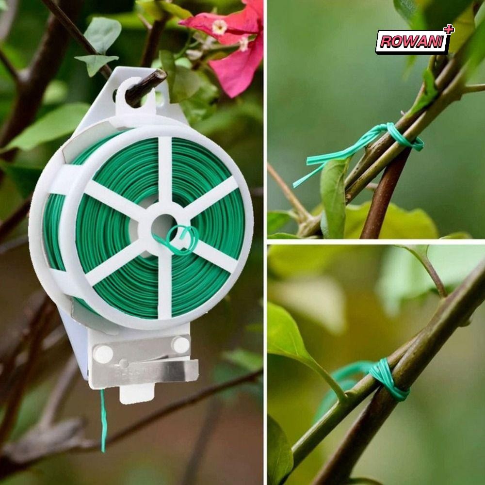 ROWAN1 Garden Cable Ties, Plant Twist Ties Plant Climbing Lines Power ...