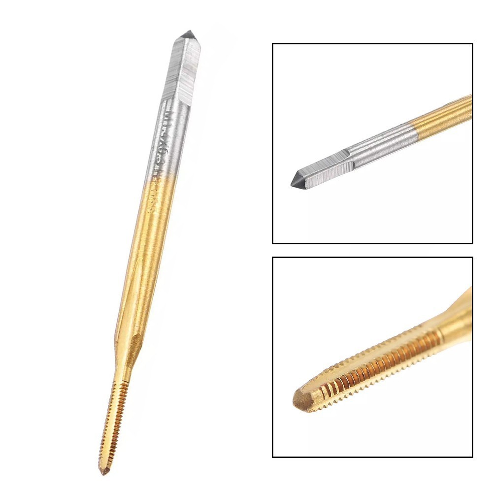 Wear Resistant Cobalt Coated Thread Tap for Clocks Watches and Material