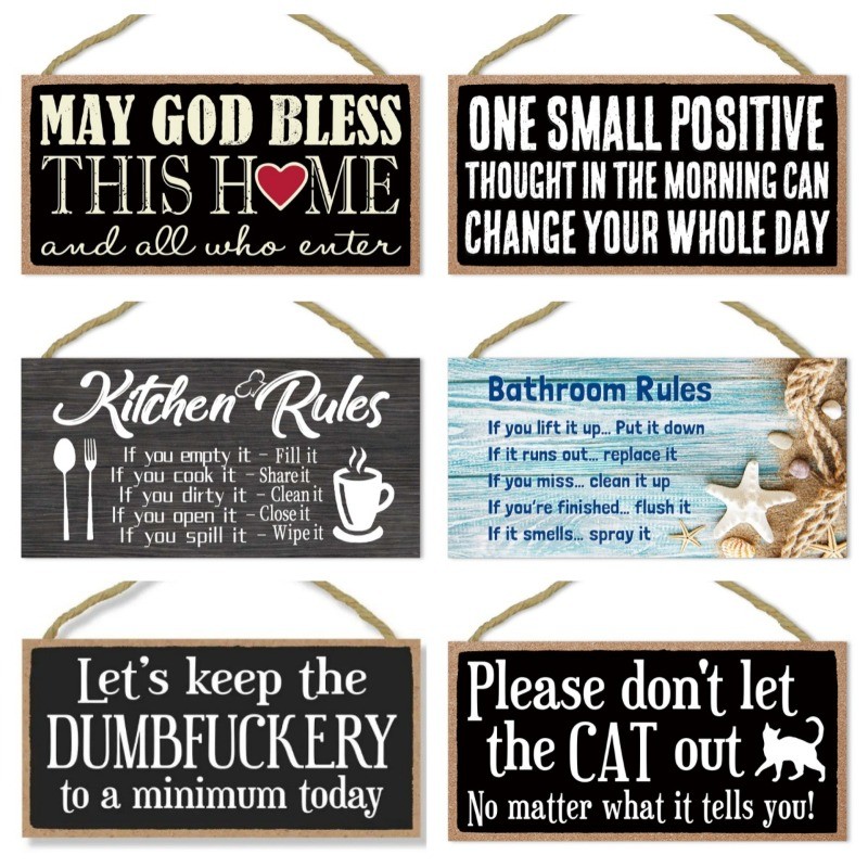 Independent Station Letter Quotation Sign Wall Decoration Ornaments ...