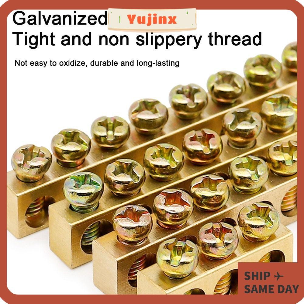 YUJINX Copper Bar Terminal, Copper Multispecification Wire Connector