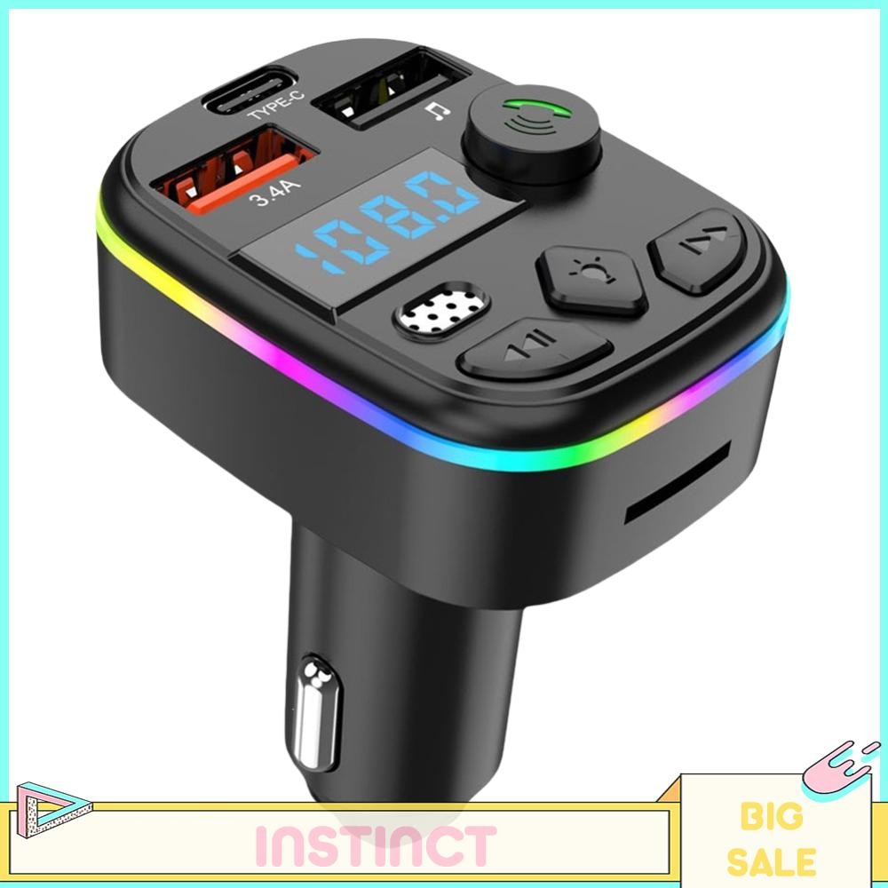 Car Charger USB Car MP3 Player Hands Free Wireless