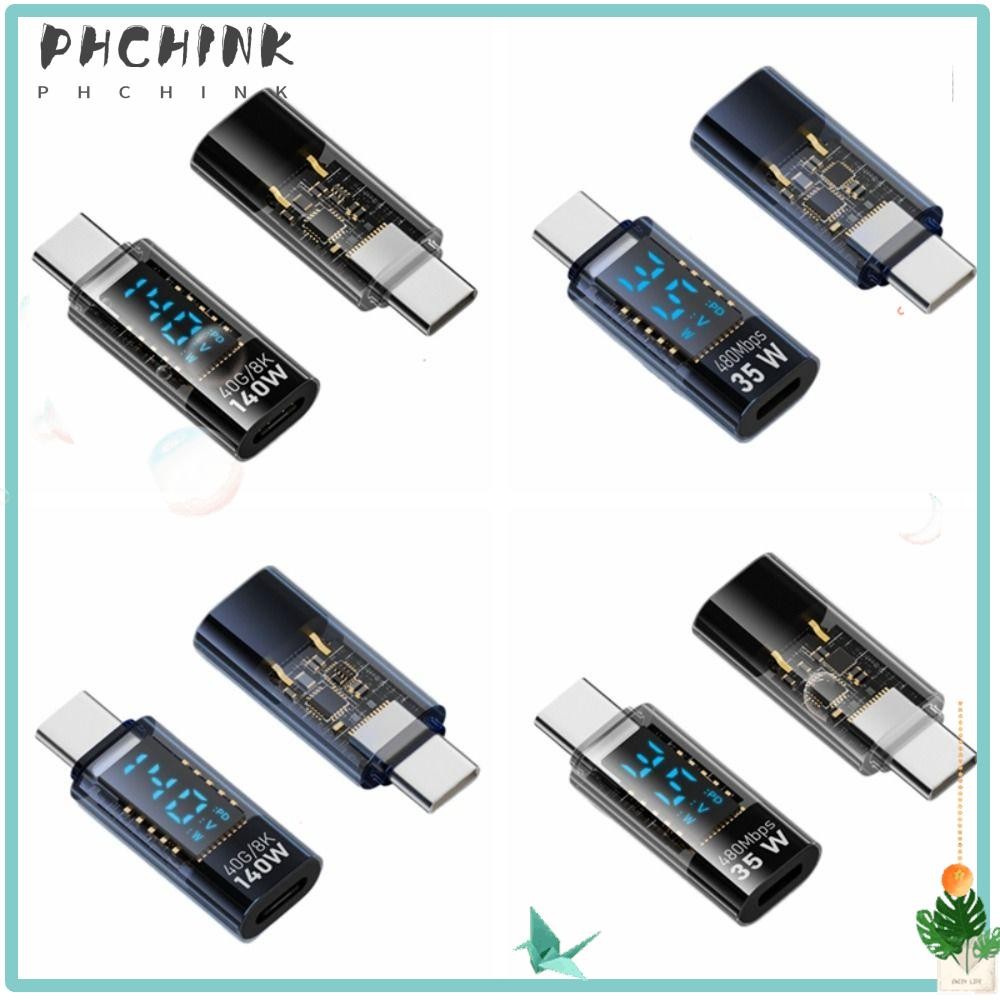 CHINK USBC Adapter, PD 140W 40Gbps for iOS Converter, Professional