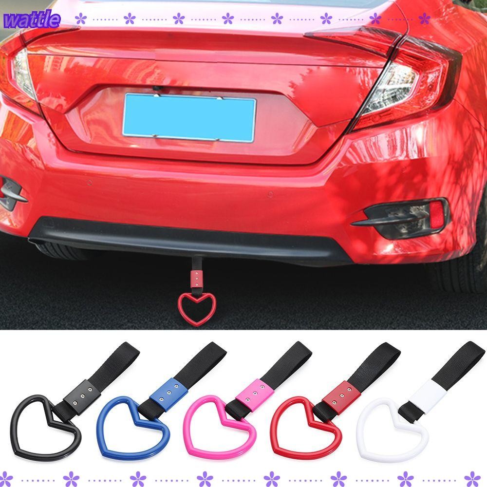 WATTLE Heart Shape Strap Front Rear Bumper Towing Rope Bus Subway Car ...