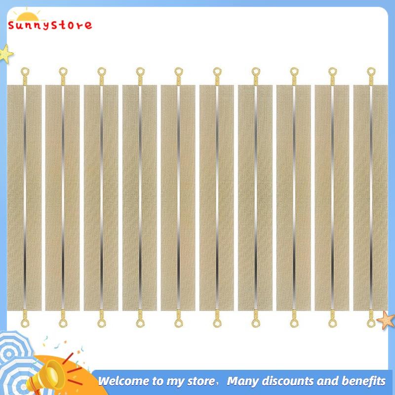 【sunnystore】10Piece 8 Inch Heat Seal Strips Replacement Elements Grip