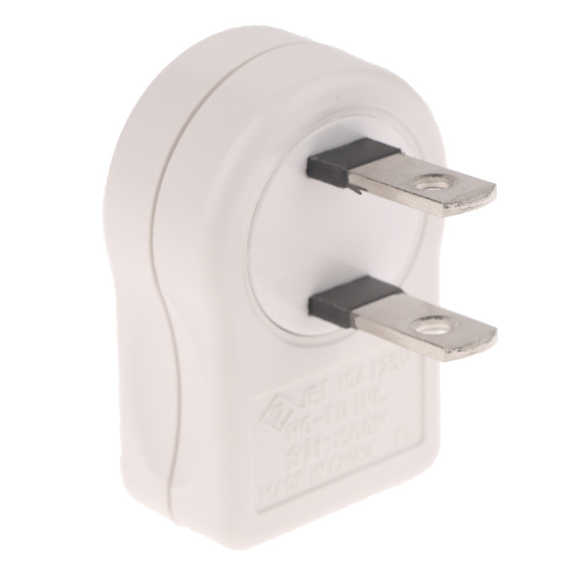 Superhome US 2PIN 360 Angle Rotatable Power Socket Plug Adapter ...