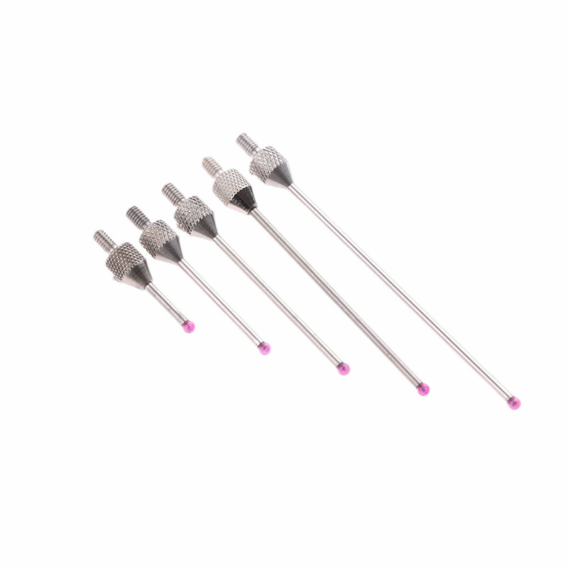 # WBTH # 2mm Ruby Tungsten Steel Head OD 10mm 20mm Measure Length M2.5 ...