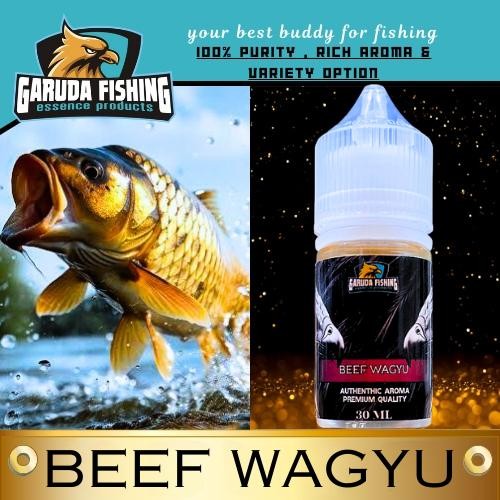 Pure Beef Wagyu Essence GARUDA Bait for Carp, Catfish, Patin, Mujair ...