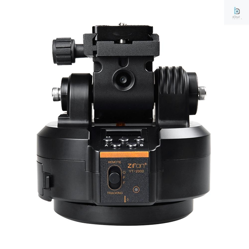 ZIFON YT2000 Motorized Pan Tilt Head Electric PTZ Ball Head Object ...