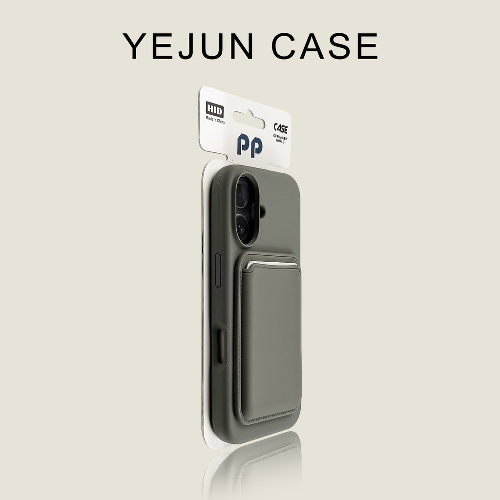 Yejun Suitable for iphone16/16pro Phone Case Titanium Gray Large Hole ...