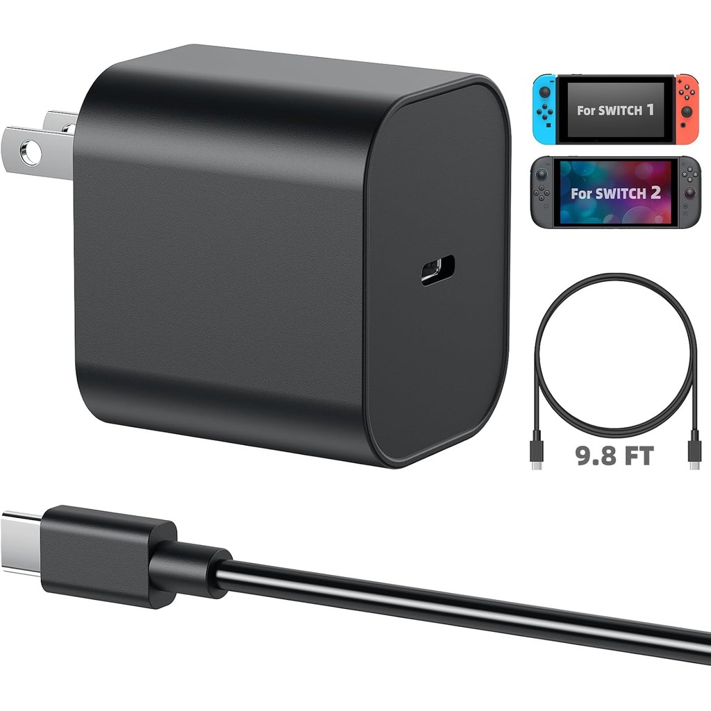 Switch Charger 60W AC Adapter for Nintendo Switch (2025)/1