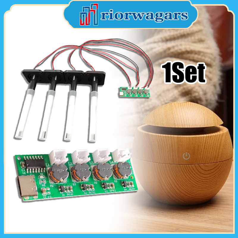 Four Spray Humidifier Module Atomization Control Board DIY Humidifier ...