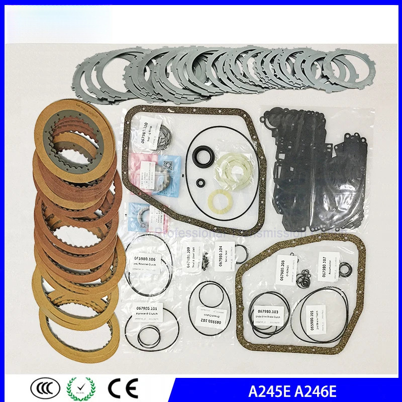 AOAUTO A245E A246E Transmission Master Repair Kit Friction Kit Steel ...