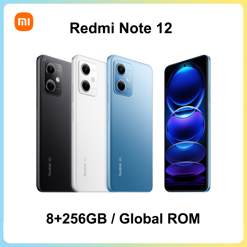 Xiaomi Redmi Note 12 5G Smartphone | 8GB+256GB | Snapdragon 4 Gen1 ...