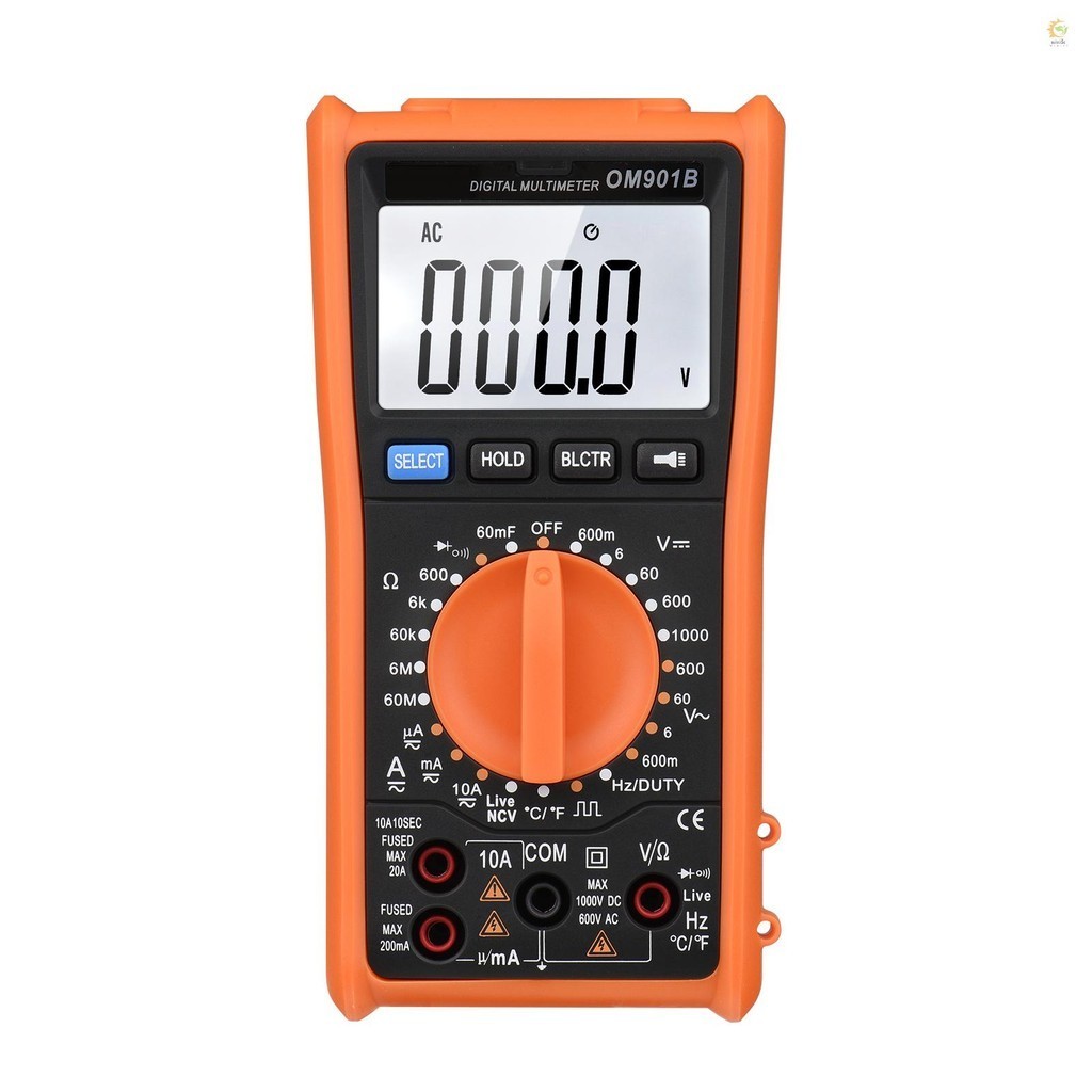 Mini3)Smart Digital Multimeter 6000 Counts True RMS Auto-ranging LCD ...