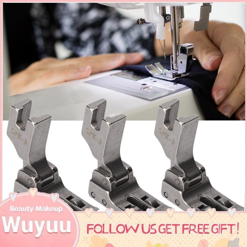 Wuyuu 3Pcs Lockstitch Walking Presser Foot Sewing Machine for Thick