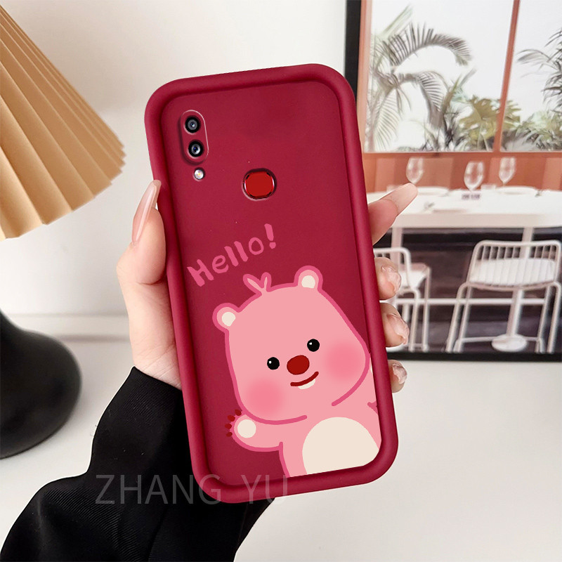 Casing Samsung A10S New hello loopy Phone Case TPU Cute Loopy Soft Case  Anti Drop Air Cushion Matte Case Shock Absorber