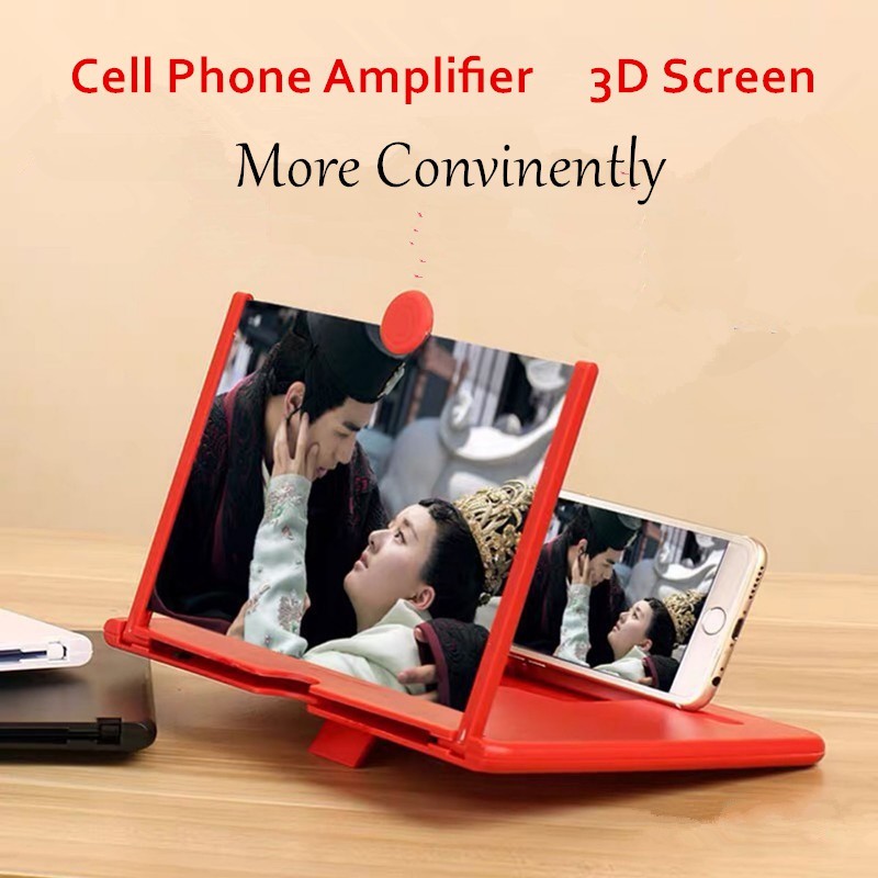 F3 Phone Screen Magnifier,Cell Phone 3D HD Movie Video Amplifier with ...