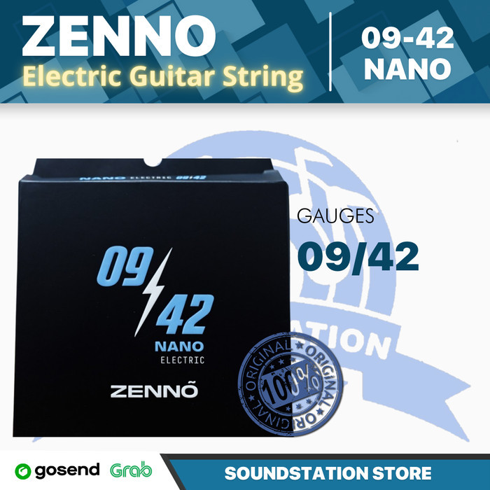 Zenno NANO 0942 Guitar Strings 09-42 - Electric Guitar Strings | Shopee ...