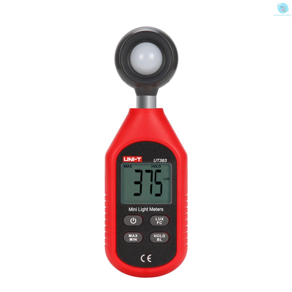 MMM UNI-T UT383 Mini Light Meter Lumens Digital Luxometer Luminance 0 ...