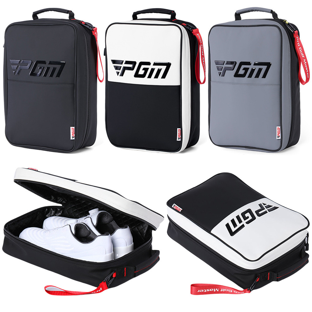 Waterproof Golf Shoe Bag Golf Shoe Carry Bag with Ventilation for
