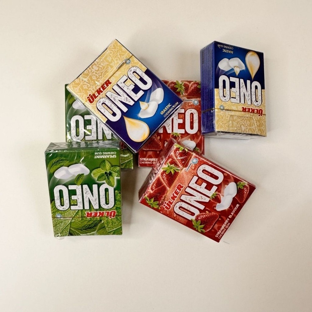 Turkey Imported Fresh Chewing Gum Mint Ulker Ulker Ono ONEO Series