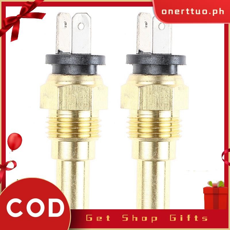 2X MD005051 Engine Water Temperature Sensor Switch Radiator Coolant