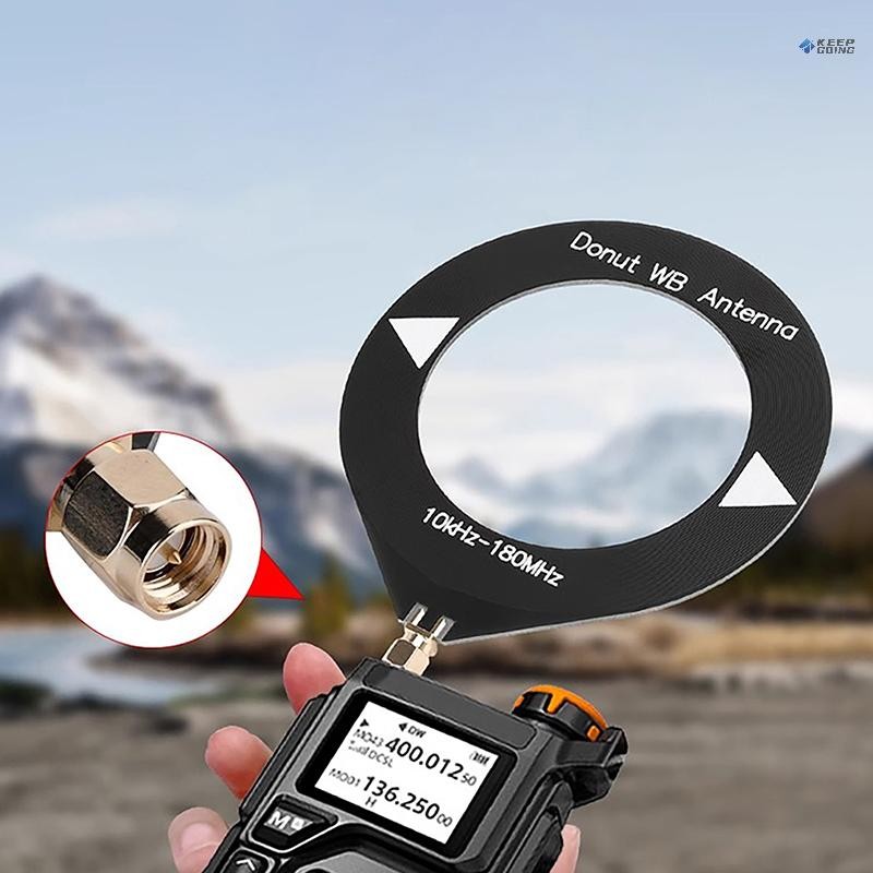 Keep Going 10kHz 180MHz Sweet Donut SW Shortwave Medium Wave Antenna 