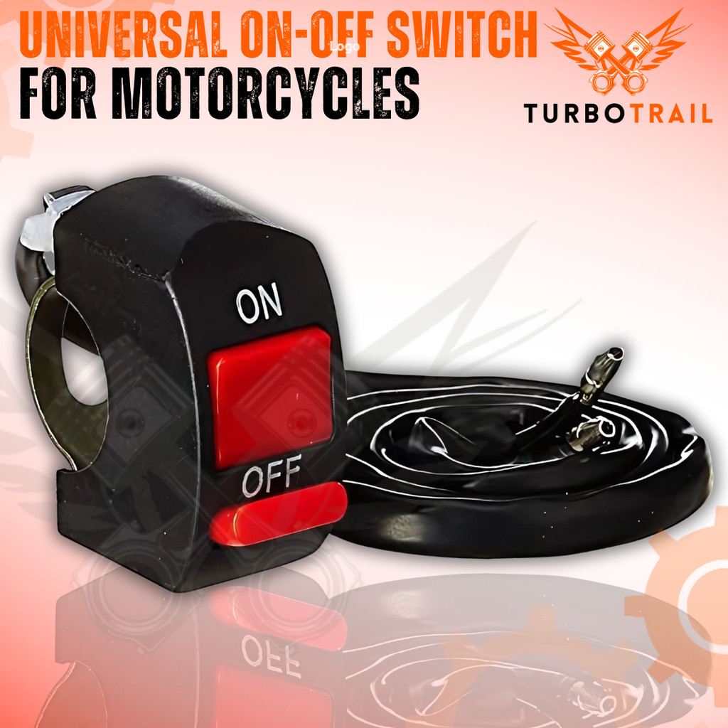 MOTORCYCLE ACCESSORIES UNIVERSAL ON-OFF SWITCH FOR MOTORCYCLES | Shopee ...