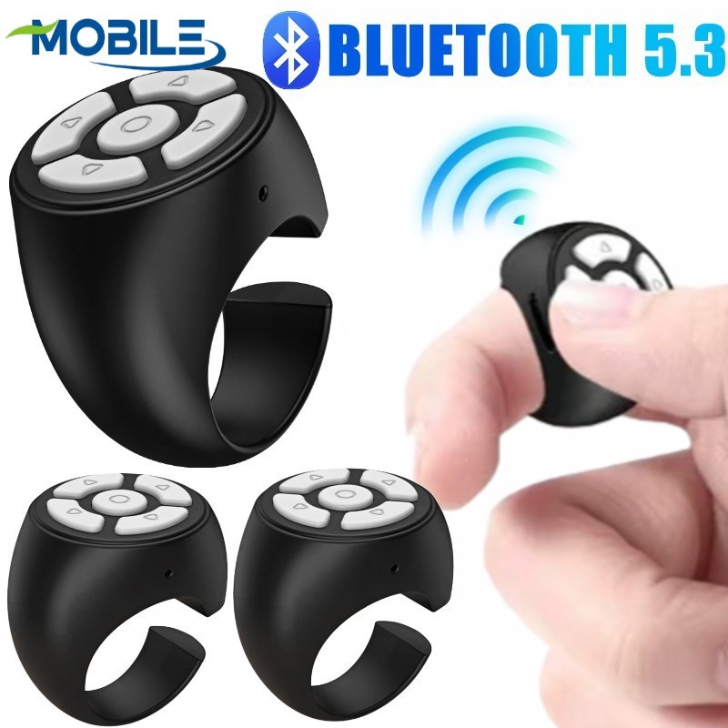 Smart Ring Remote Control with 10m Range, 24H Playtime & App ...