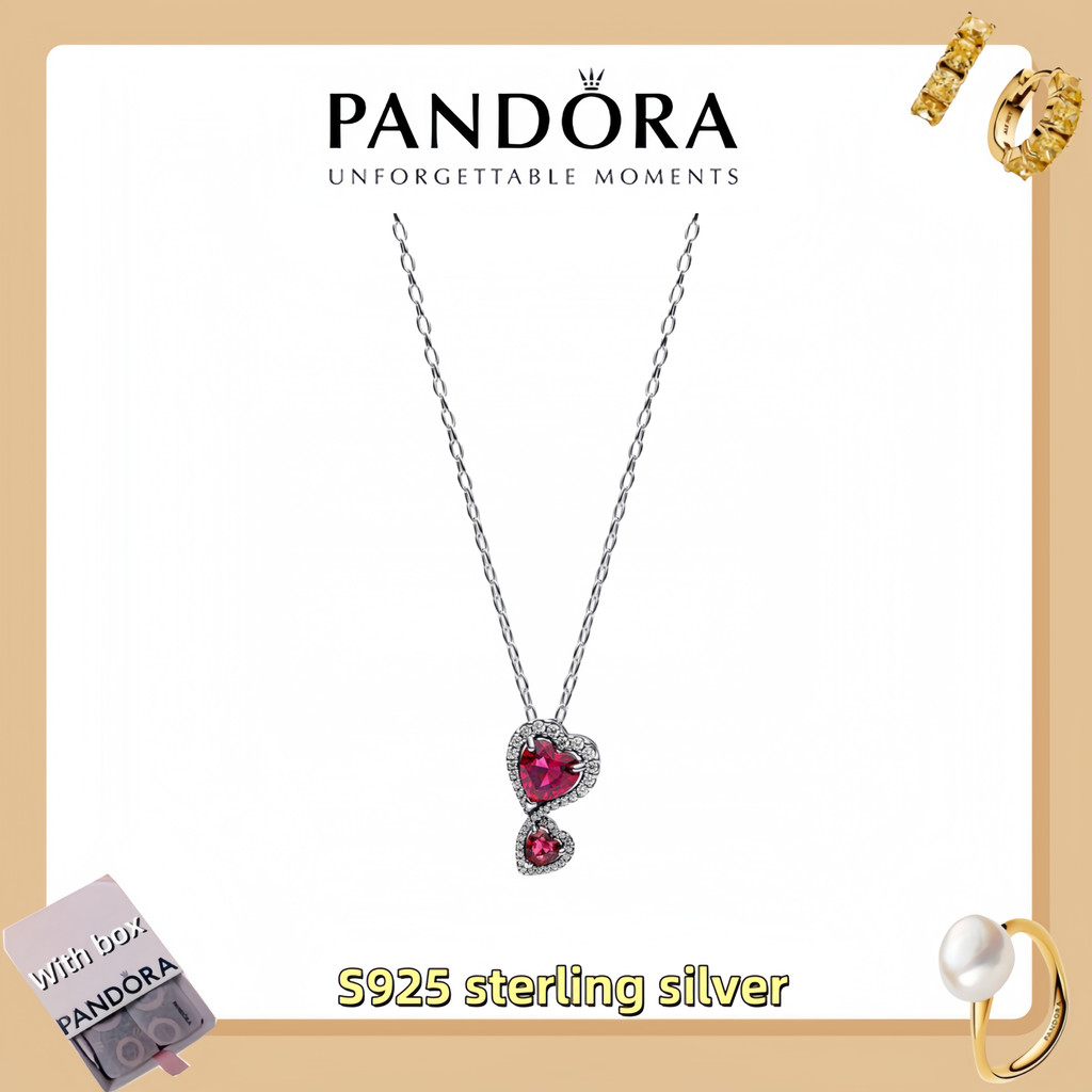 Hot selling 100% S925 sterling silver women's Pandora jewelry (with box ...
