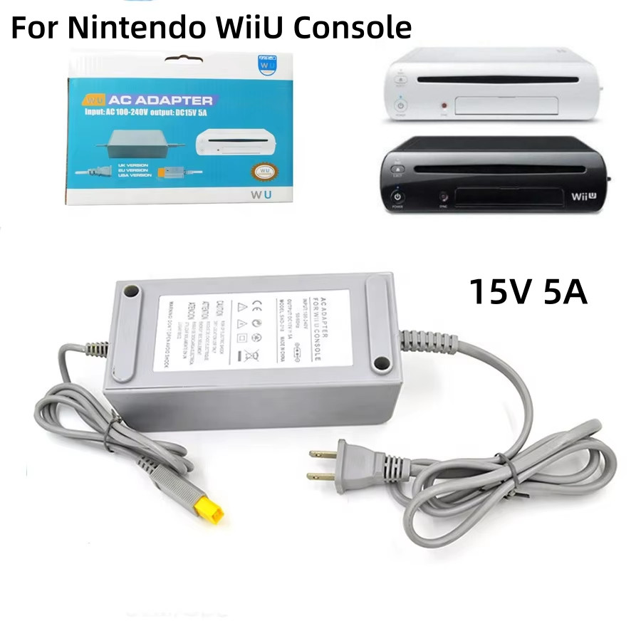 AC Adapter Charger For Nintendo Wii Video Game Console Wall Power ...