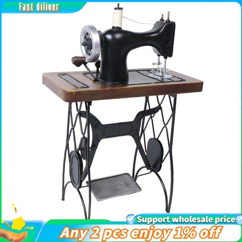 Vintage Iron Sewing Machine Model Clothing Shop Window Ornaments Old ...