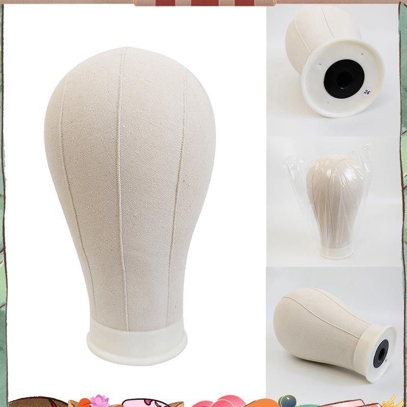 Mannequin Canvas Head for Hair Extension Lace Wigs Making and Display ...