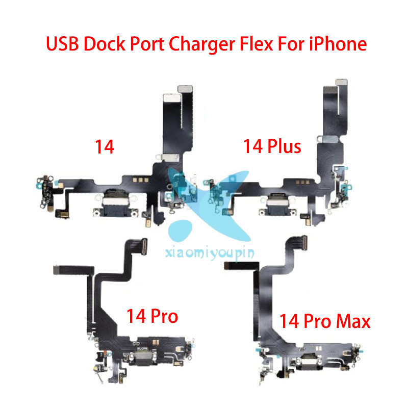 USB Charger Port Connector Dock Charging Flex Cable For Phone 14 Plus ...