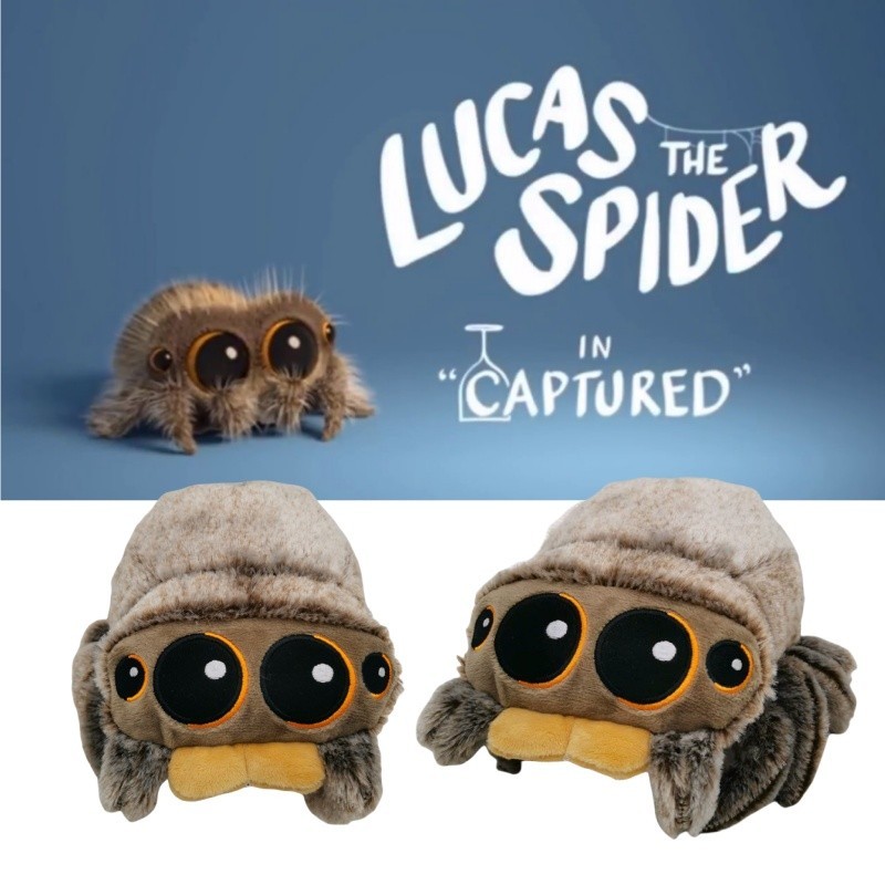 Lucas The Spider Plush Toy Adorable And Soft Stuffed Doll Perfect 