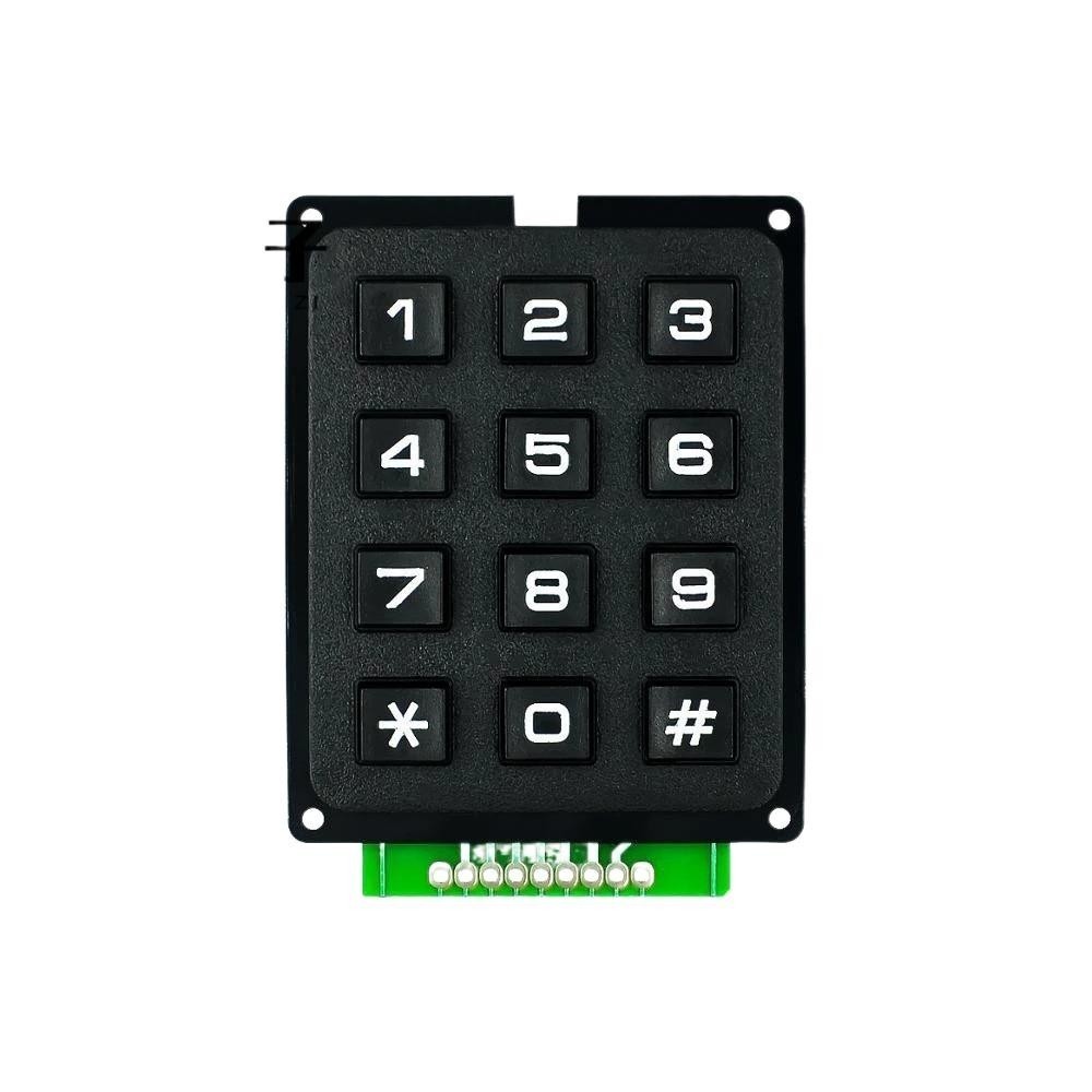 Microcontroller Keyboard Button Matrix Keyboard 3 * 4/3X4 Keyboard 12 ...