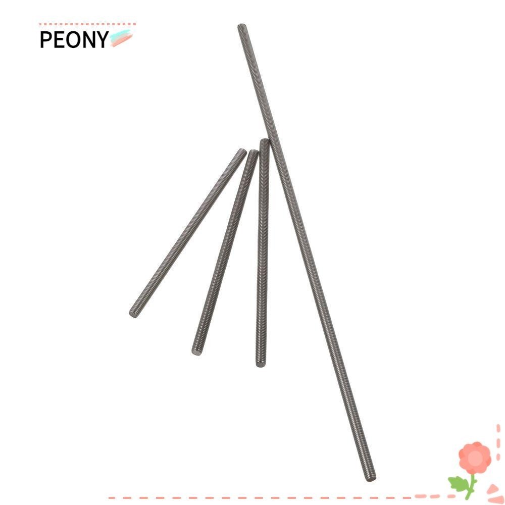 PEONY 2PCS Fully Threaded Rod, Right Hand Threads M5 Long Threaded ...