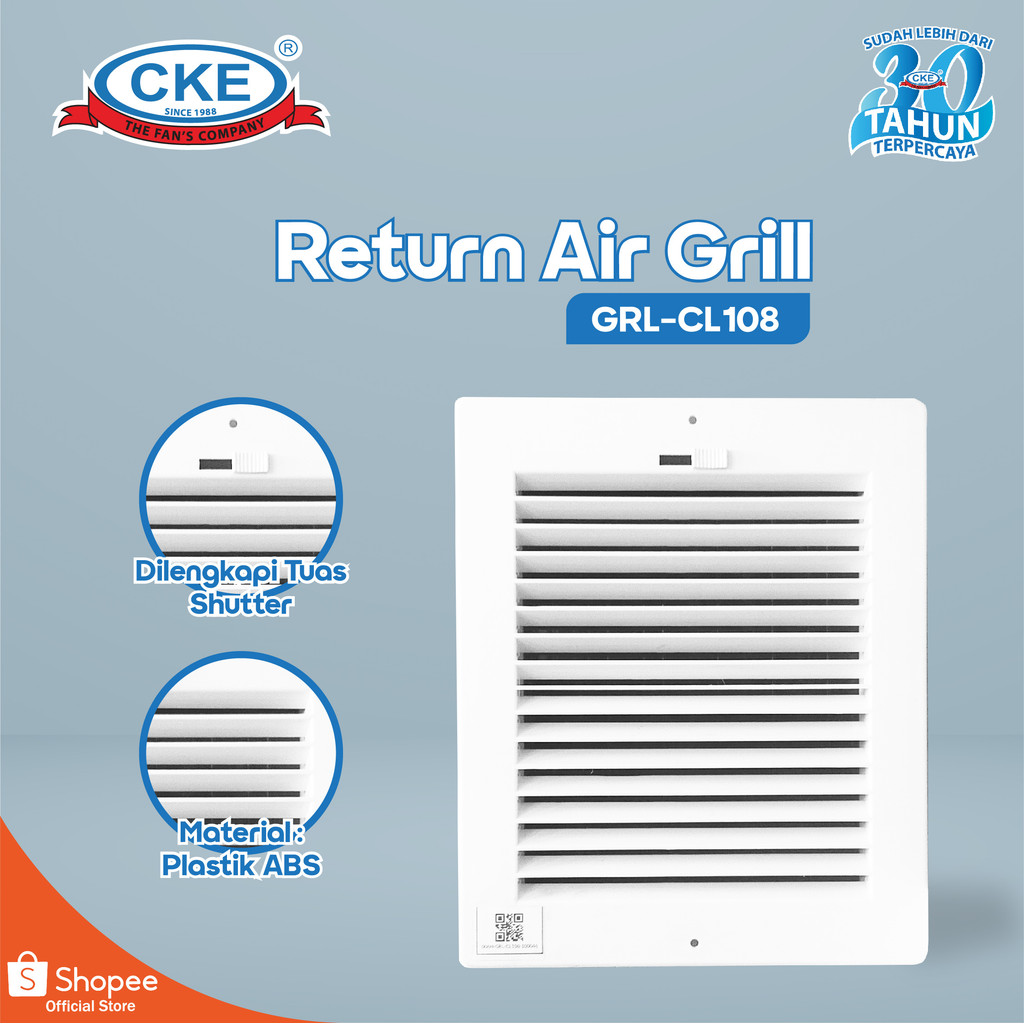 Rag Return Air Grill/Supply Air Diffuser Ceiling 25 x 20 CM uk In ...