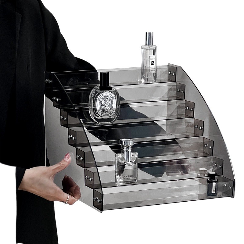 Cosmetics Transparent Storage Box Acrylic Storage Rack Skin Products ...